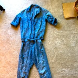 GAP denim utility suit